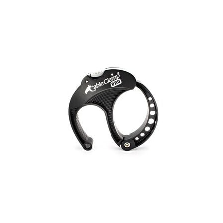 Cable Wholesale Cable Clamp, Polycarbonate/ABS, 3 in Bundle Dia., Black, 7 PK 30CA-72207